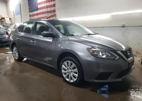 2016 Nissan Sentra S z USA, uszkodzony, nr VIN 3N1AB7AP4GL638030